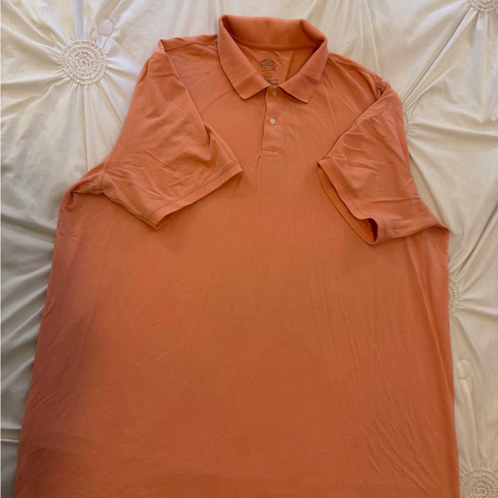 St. John's Bay Men's Coral Polo Shirt